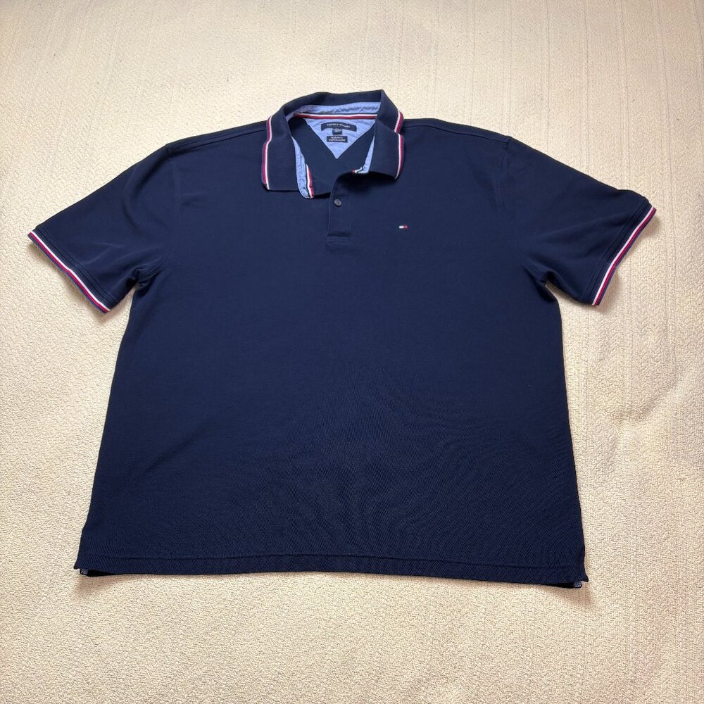 Men's Tommy Hilfiger Polo Navy XXXL